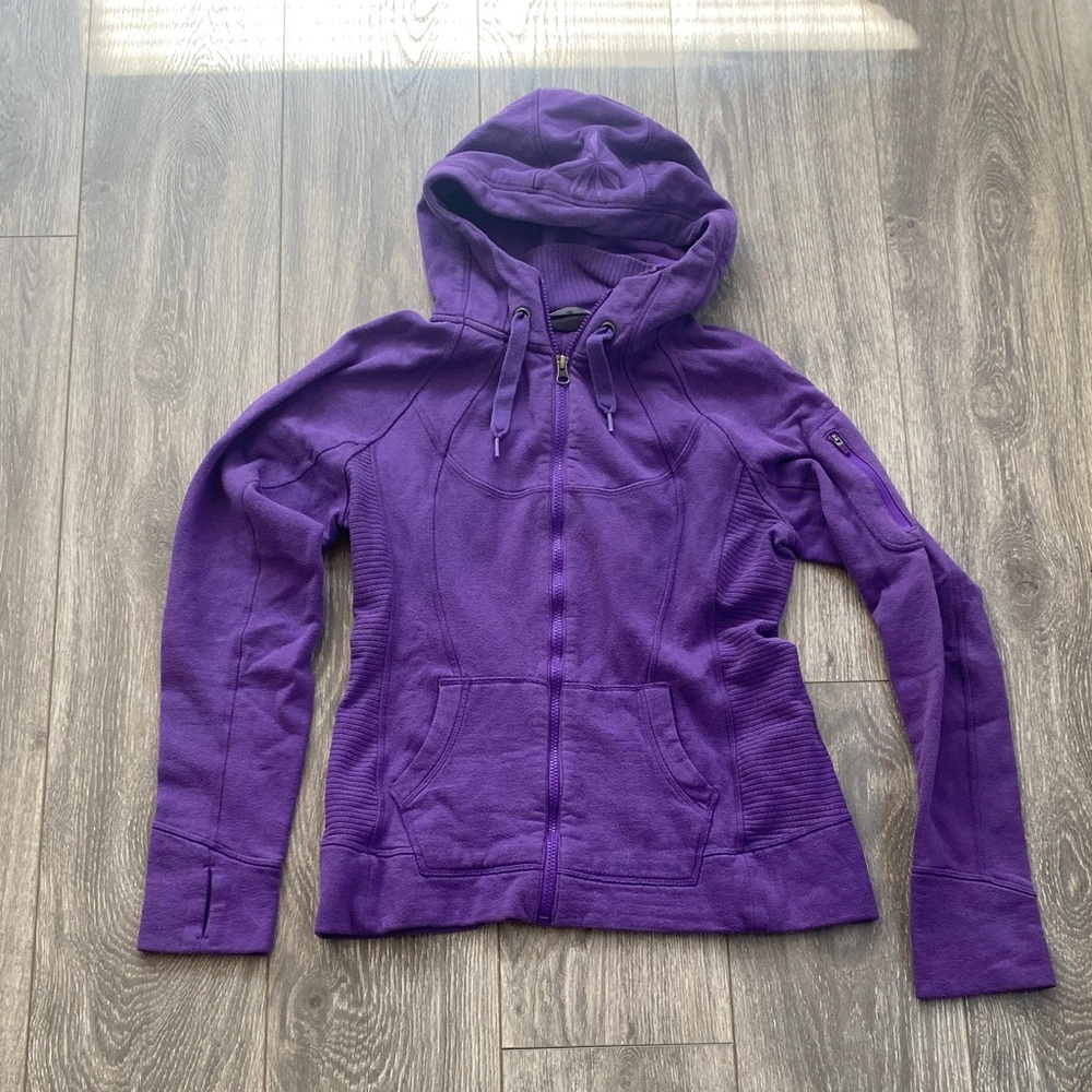 Athleta - Purple Zip Up Athleisure Hoodie - Size S